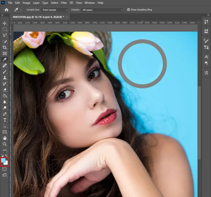 Eyedropper Tool trong Photoshop đã trở thành công cụ tiện dụng nhất như thế nào?