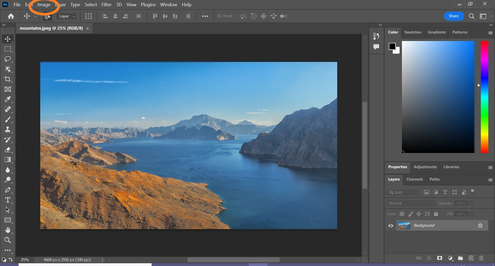 Hướng dẫn đổi kích thước ảnh với công cụ Resize Tool trong Photoshop 1