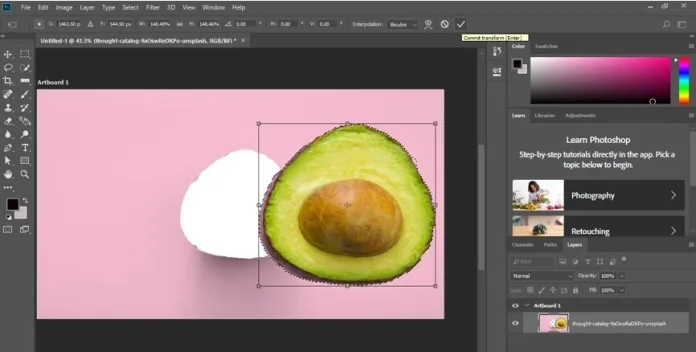 Hướng dẫn đổi kích thước ảnh với công cụ Resize Tool trong Photoshop