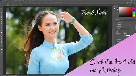 Cách thêm chữ trong Photoshop đơn giản mà lại dễ học 4