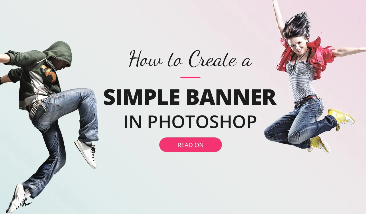 Cách thiết kế banner với Photoshop đơn giản 2