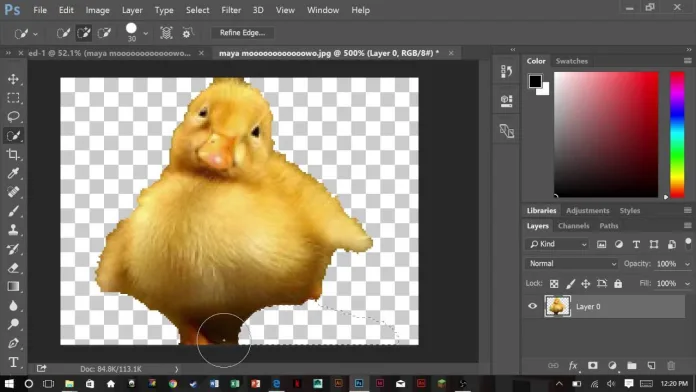 Làm thế nào để cắt ghép hình ảnh trong Photoshop