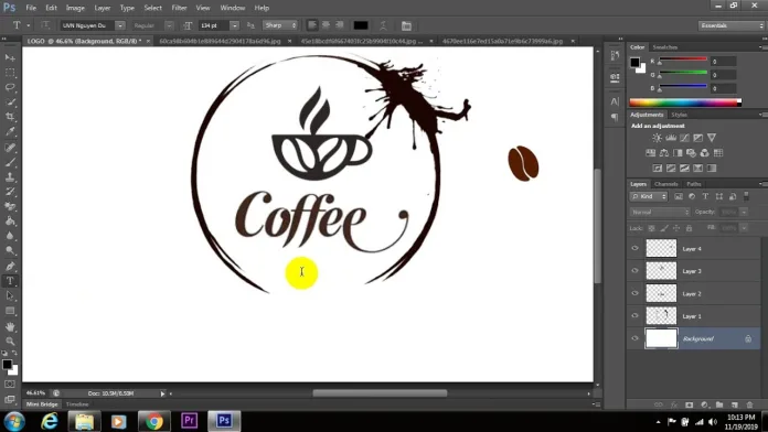 Những bước thiết kế logo đơn giản với Photoshop