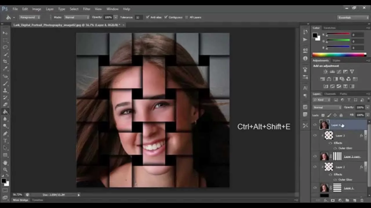 Phương pháp tạo hiệu ứng layer độc đáo trong Photoshop 2